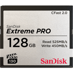 SanDisk 128GB Extreme PRO CFast 2.0 (Write: 450MB/s) -muistikortti