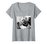 Womens Marianne Faithfull With Britt Ekland 1971 V-Neck T-Shirt