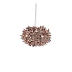 Kartell - Bloom S2 Suspension 9263, Bronze, Incl. 3xLED 4,5W G9 - Pendellampor - Ferruccio Laviani - Guld