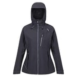 Regatta Birchdale Veste imperméable à Capuche pour Femme, Gris, 46