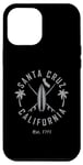 Coque pour iPhone 12 Pro Max Santa Cruz Retro Vintage Surf & Skateboard Design Graphique