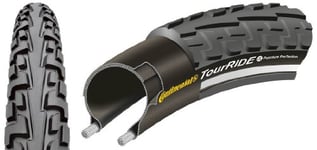 Continental / 100223 Pneu tourisme - Tour Ride Reflex - Noir - 28 x 1 1/2