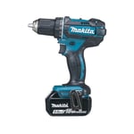 [PRODUIT D'OCCASION] Makita - Perceuse visseuse à batterie 18 V Li-Ion 5 Ah Ø13 mm - DDF482RTJ - Bon état