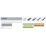 Izar 52310 – Scie Ruban pour métal hSSE8% izarflex 04500 x 041 X 1,30/04 – 06 K