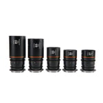 Ensemble Laowa Nanomorph S35 (27,35,50,65,80mm) (Ambre) Sony E