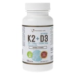 Progress Labs Vitamin K2 MK-7 From Natto 100 mcg + D3 2000 IU, 120 comprimés