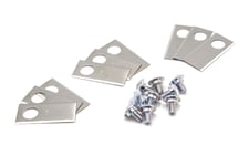 vhbw 9x lames (inox, 0.75mm) pour robots-tondeuses compatible avec Honda Miimo 310, 520, 3000, HRM 310, HRM 520, HRM 3000