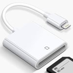 Apple Lightning till SD-kortläsare Plug and Play-adapter för