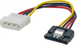 SATA strøm adapter - 4-Pin Molex han til 15-Pin han