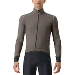 CASTELLI 4523506-304 ALPHA FLIGHT ROS JKT Jacket Unisex TARMAC/CLAY - SILVER GRAY Size S