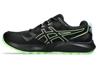 ASICS Homme Gel-Sonoma 7 Sneaker, Black Illuminate Green, 39.5 EU