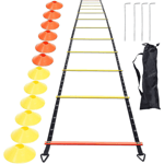 Piao Agility Ladder - Agility Speed And Balance Training Ladder För Fotboll Basket Boxning Softball Fotarbete Sport Agility Training Med Skala Och