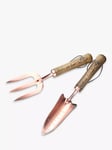 Treat Republic Personalised Copper Trowel & Fork Set