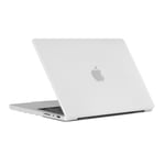 MacBook Pro 13 (2022/2020/2019/18/17/16) - DOT Hard cover front + Bagcover - Transparent