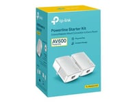 TP-Link TL-PA4010 KIT - Starter Kit - kit d'adaptation pour courant porteur HomePlug AV (HPAV) - - Branchement mural (pack de 2)