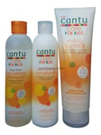 Cantu for Kids Tear-Free Nourishing Shampoo,Conditioner and Styling Custard