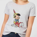 T-Shirt Femme Pinocchio Disney - Gris - S