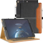 Case for New iPad 10.2-inch 2021/2020/2019 (9th/8th/7th Generation) Leather