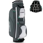 Lightweight 14-Way Golf Club Bag Golf Cart Bag  w/cooler pocket and rain hood