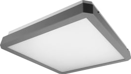 Orno Aggie Led-Taklampe 38W Lysarmatur, 3500Lm, Ip20, 4000K, Stålhus + Pc