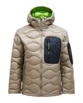 Peak Performance Men Helium Utility Down Hood Avid Beige Black - 2st. kvar  - Alpingaraget