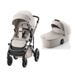 Komplett barnevogn, Britax, Smile 5Z, Soft Taupe - LUX