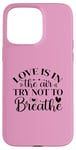 iPhone 15 Pro Max Love Valentine's Day In The Air Funny Valentine's Day Case