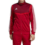 Adidas Men's TIRO19 PES JKT Sport Jacket, Power red/White, 3XL