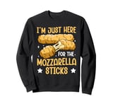 Mozzarella Stick Cheese Design for a Mozzarella stick lover Sweatshirt