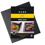 NoStik 1BBB477 Reusable Baking Liner, Paper, Black,33 x 36cm