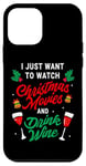 iPhone 12 mini I Just Want To Watch Christmas Movies And Drink Wine Funny Case