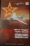 Hobbymaster Aviation MIG-23 "Flogger" Fighter Aircraft "Yellow 49" HA5301