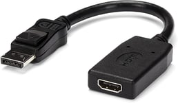 Adaptateur DisplayPort vers HDMI - Convertisseur Vidéo 1080p - Certifié VESA - Câble Adaptateur DP à HDMI pour Moniteur/Écran/Projecteur - Passif - Connecteur DP à Verrouillage (DP2HDMI).[V1181]