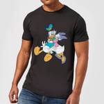 T-Shirt Homme Donald et Daisy Duck Câlin (Disney) - Noir - L