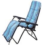 AWJ Outdoor Reclining Zero Gravity Chair Patio Lounge Chair, Adjustable Folding Office Reclining Chairs with Cup Holder and Headrest for Beach