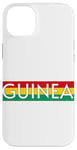 iPhone 14 Plus GUINEA FLAG SPORTS SOCCER FOOTBALL ATHLETIC TEAM JERSEY Case