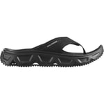 Salomon Reelax Break 6.0 Women's Recovery Shoes, Cushioned Stride, Seamless Foothold, and Lightweight, Black, 5.5