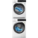 Electrolux EW8F2966Q7 UltraCare 800-sarjan pyykinpesukone ja Electrolux EW8H769B8 PerfectCare 800 kuivausrumpu