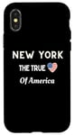 iPhone X/XS Patriotic Love New York USA The True Heart Of America Case