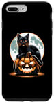 iPhone 7 Plus/8 Plus Black Cat Halloween Costume Pumpkin For Women Case