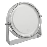 Miroir sur Pied Pivotant Tactile "Led" 20cm Argent