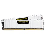 Corsair Vengeance LPX - DDR4 - 16 GB: 2 x 8 GB - DIMM 288-pin - 3200 MHz / PC4-25600 - CL16 - 1.35 V - ikke-bufret - ikke-ECC - hvit