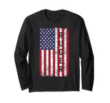 Vintage American USA Flag Retro Ruger Family Friend Matching Long Sleeve T-Shirt