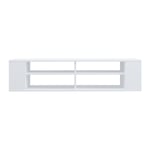 Selsey WERI - Meuble TV - 140 cm - blanc - style moderne