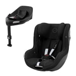 cybex GOLD Reboarder Sirona i-Size Black G Moon inkl. basestasjon Base G Black