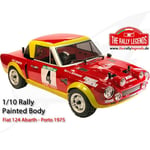 [FR] Rally Legends Body - 1/10 Rally - Scale - Painted - Fiat 124 Abarth - EZRL2