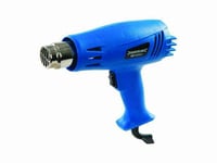 Hot Air Heat Gun Silverline 1500w + 1 Nozzle - Paint Stripper 3 Yr Warranty