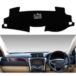 LINGJIE Respirant Tableau De Bord De Voiture Dash Couverture Mat, pour Pad Toyota Camry XV50 2011-2017, Tableau De Bord De Voiture Étanche À La Lumière