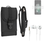 For OnePlus 10T + EARPHONES Belt bag outdoor pouch Holster case protection sleev