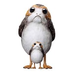 Star Cutouts Ltd SC1106 Official Star Cutouts Star Wars Porg (The Last Jedi) Lifesize Cardboard Cut Out, 72 x 41 x 72 cm